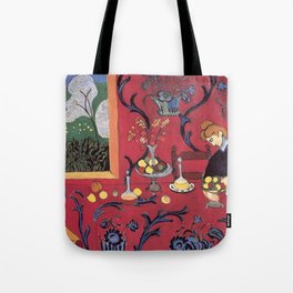 The Red Room (Harmony in Red) - Henri Matisse Tote Bag