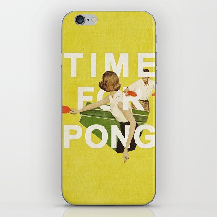 Time For Pong iPhone Skin