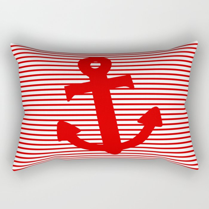 Boat Anchor Rectangular Pillow