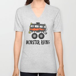 Monster RVing V Neck T Shirt