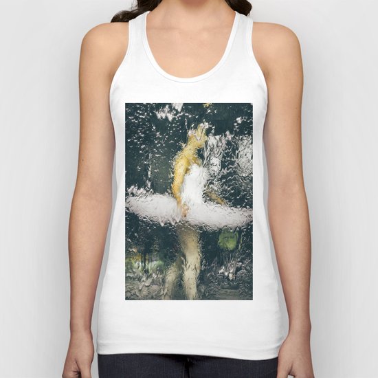 Beautiful Ballerina Waters Unisex Tank Top