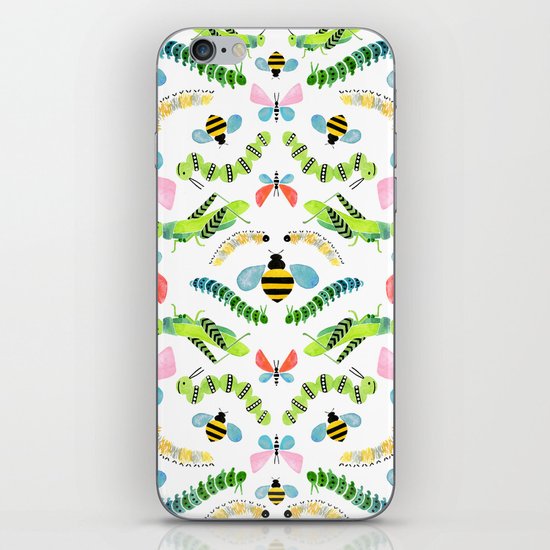 Caterpillars iPhone & iPod Skin