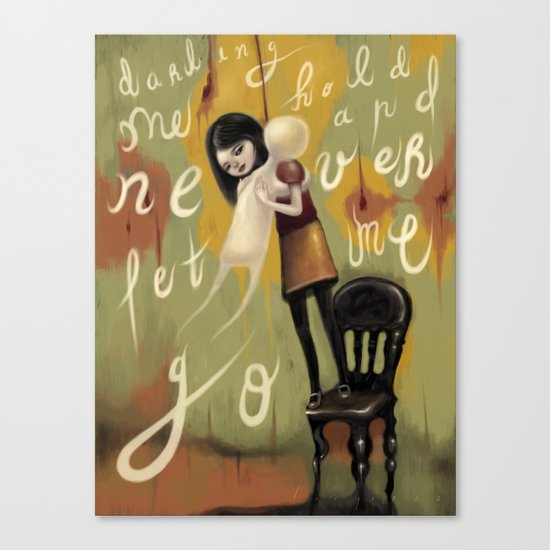 Never Let Me Go Canvas Print