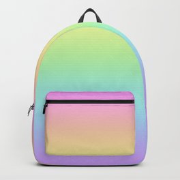 Pastel Rainbow Gradient - Pretty! Backpack
