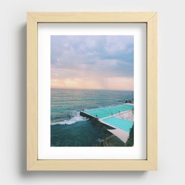 bondi sunrise Recessed Framed Print