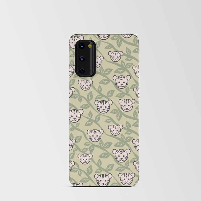 Forest Tiger Strips (GreyGreen) Android Card Case