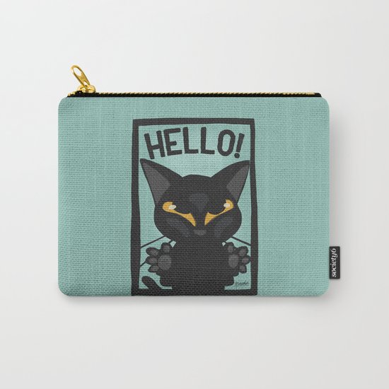Hello! Carry-All Pouch
