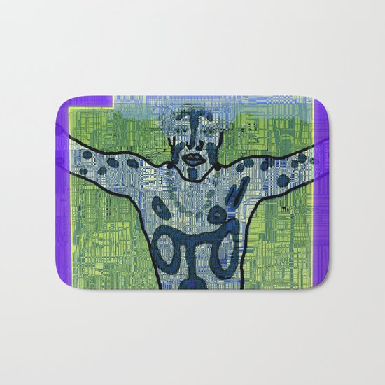 Avatars 1 - Skin Circuits Bath Mat