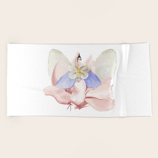 Moth Beach Towel