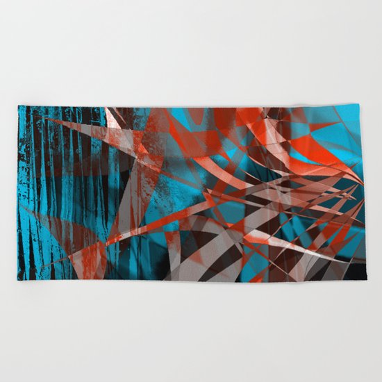 floating menance Beach Towel