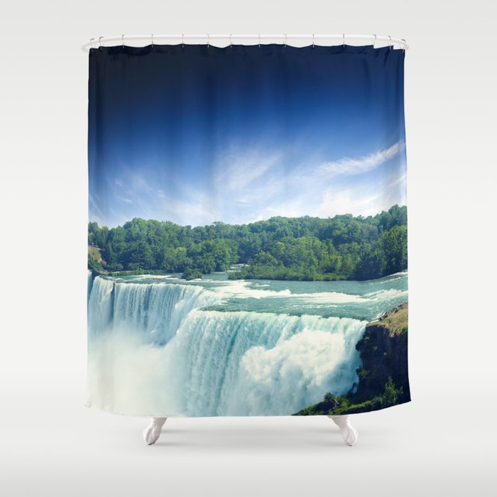 niagara falls Shower Curtain by franckreporter Society6