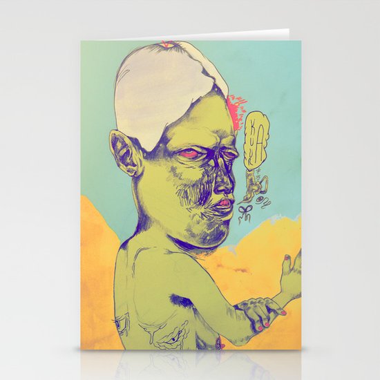 c-c-c-combo breaker Stationery Cards