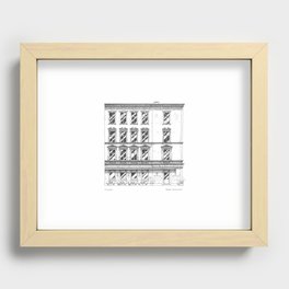 Vienna Recessed Framed Print