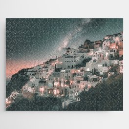 Santorini Night Sky Jigsaw Puzzle