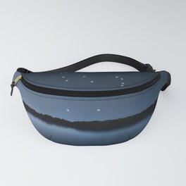 Orion star constellation, Night sky, Cluster of stars, Deep space, Hunter constellation Fanny Pack
