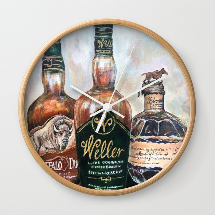 Buffalo Trace bourbon favorites  Wall Clock