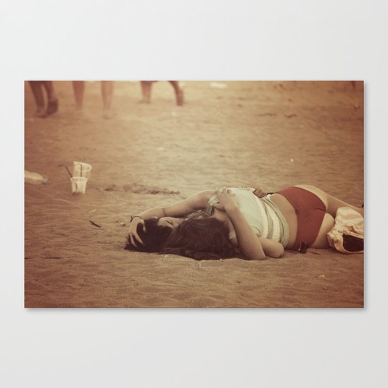 Eres espectáculo Canvas Print
