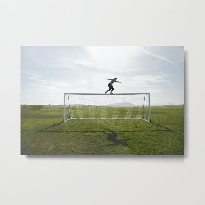 "Goal" Metal Print