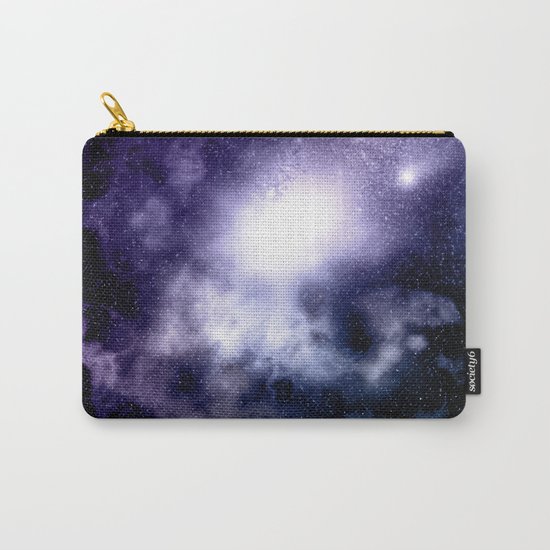 Purple Nebula Carry-All Pouch