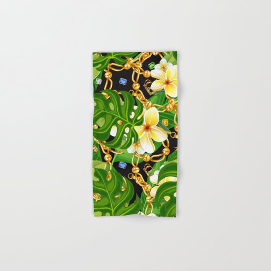 tropical elegant Hand & Bath Towel