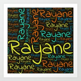 Rayane Art Print