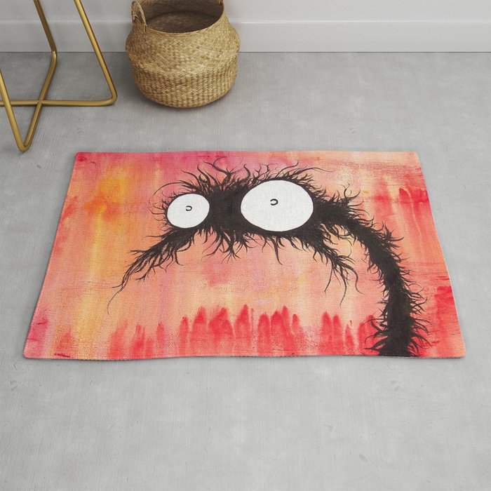 The Creatures From The Drain painting 1 Rug