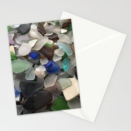 Sea Glass Assortment 1 Stationery Card