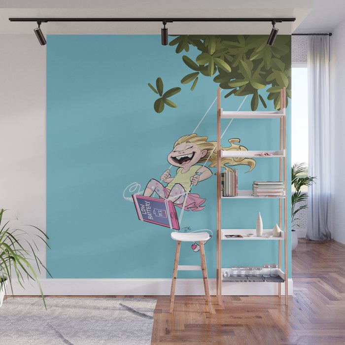 Low Battery Wall Mural