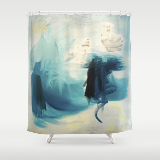 Cobalt Sea Shower Curtain