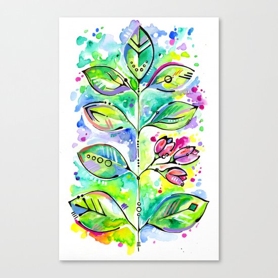 Leaves Canvas Print