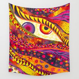 "GeminEye" by Aly Stinson Wall Tapestry