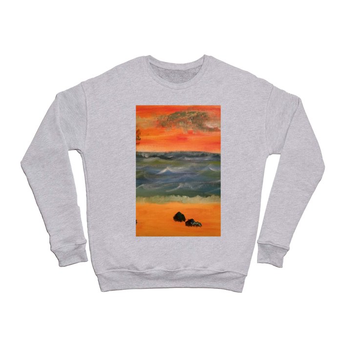 Beachside Serenity Crewneck Sweatshirt
