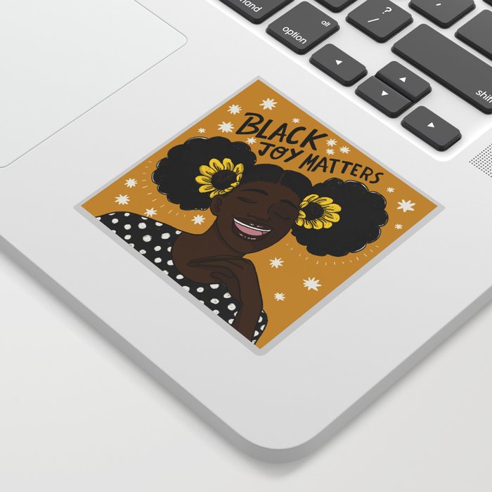 Black Joy Matters Sticker