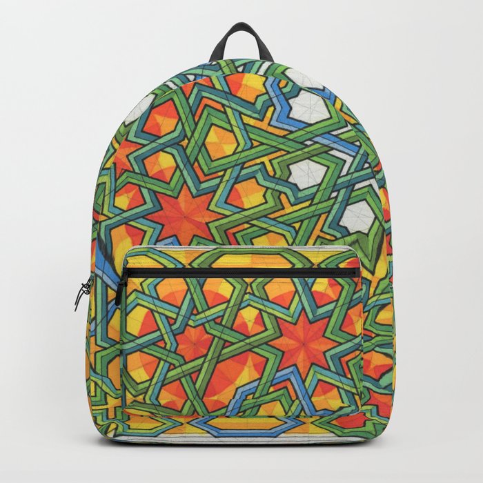 8-Fold Alhambra Pattern Backpack