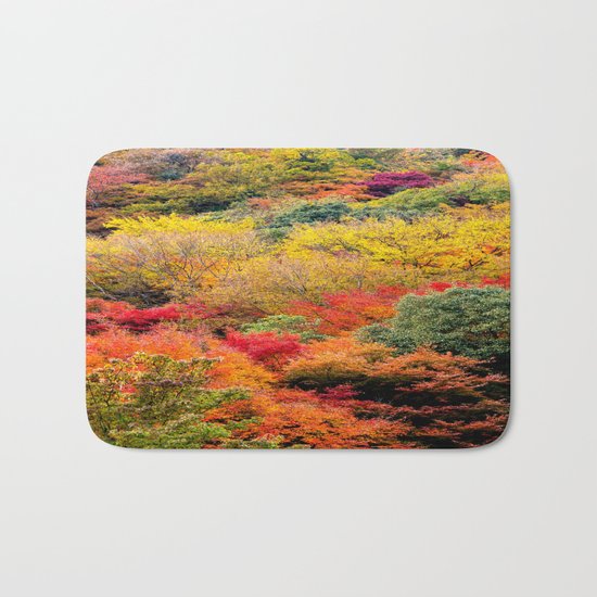 Autumn Forest Bath Mat
