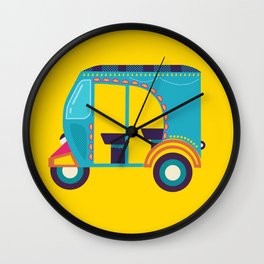 autorickshaw Wall Clock