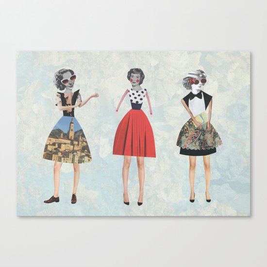 Dress envy Canvas Print