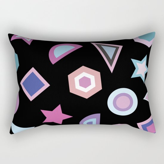 Geometric Pattern V Rectangular Pillow