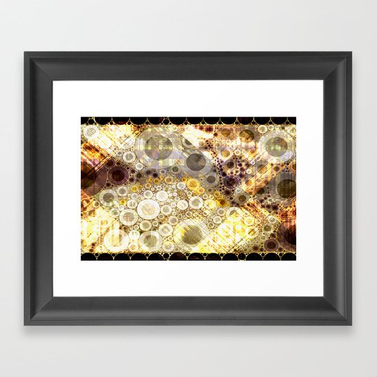 Kringles Chaos Framed Art Print