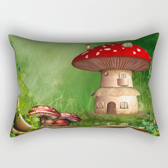 Dwarf Land Rectangular Pillow