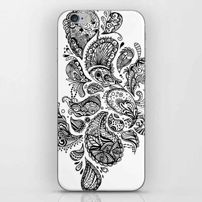 Extraterrestrial Paisley iPhone Skin