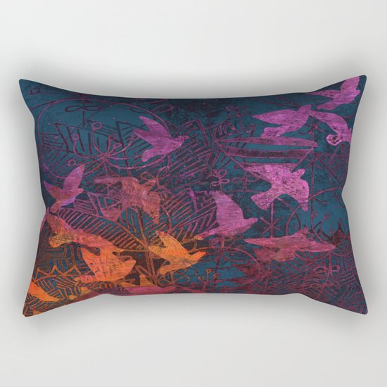I want to fly away Rectangular Pillow