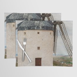 Spain Photography - Historical Windmill In Spain Placemat