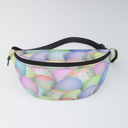 Pastel Colored Easter Eggs Fanny Pack