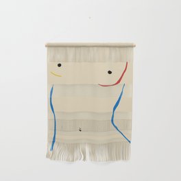 Line in nude Wall Hanging