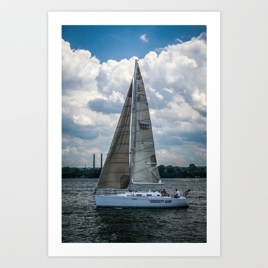 Sailing Art Print