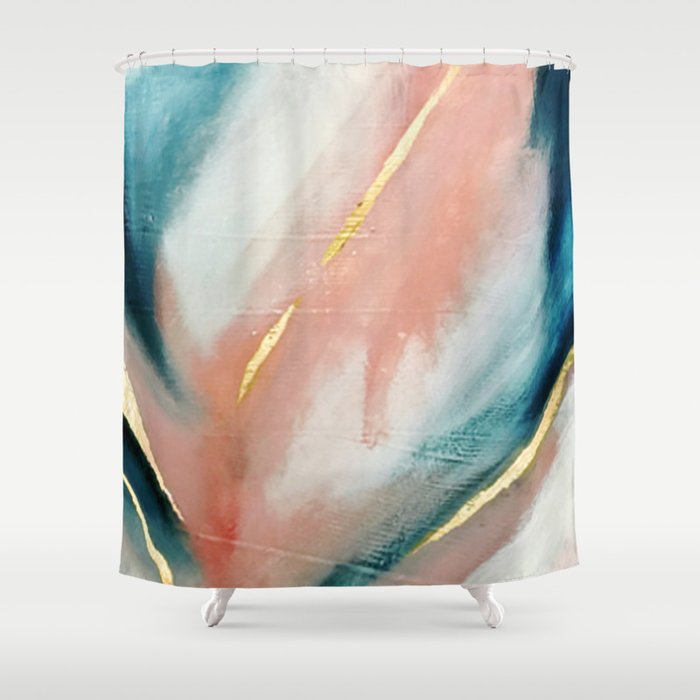 Celestial 3 A Minimal Abstract Mixed Media Piece In Pink Blue