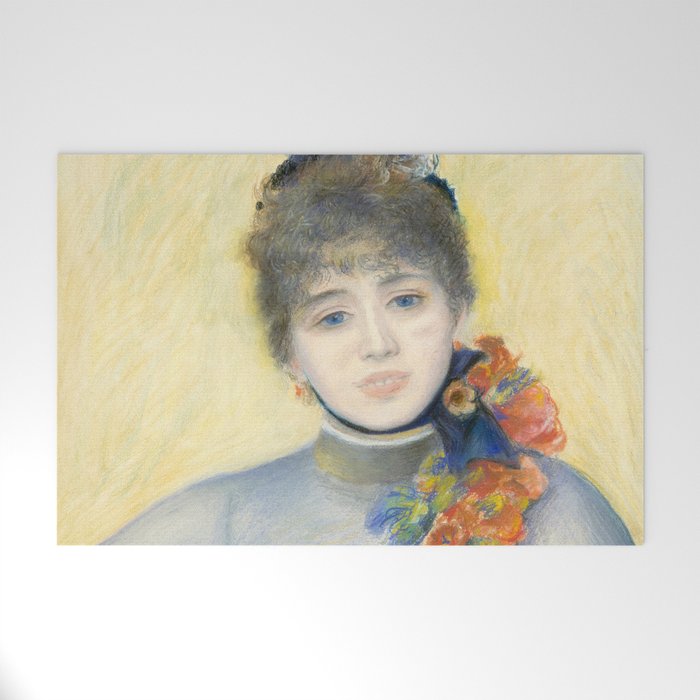 Caroline Remy, Severine, 1885 by Pierre-Auguste Renoir Welcome Mat