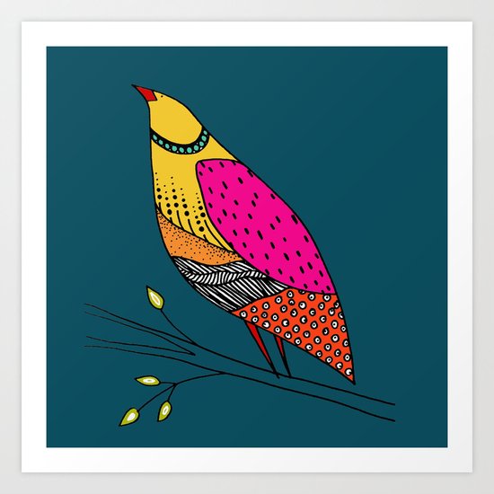 the colored Neville Art Print