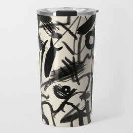 Ink abstraction Travel Mug